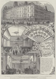 Advertisement, Marshall and Snelgrove by Thomas Sulman